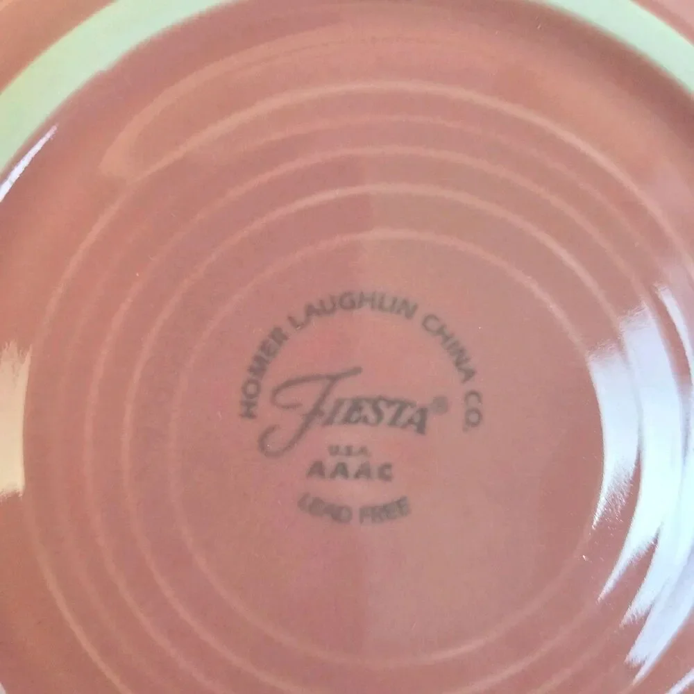 Set of 2 Fiesta Salad Plates Approx 7.25